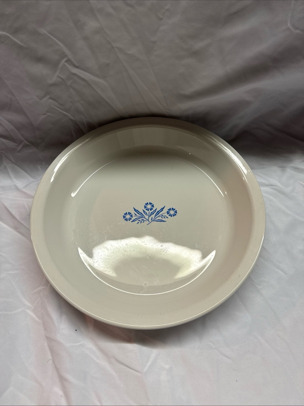 Corning ware blue corn flower 9 inch pie plate